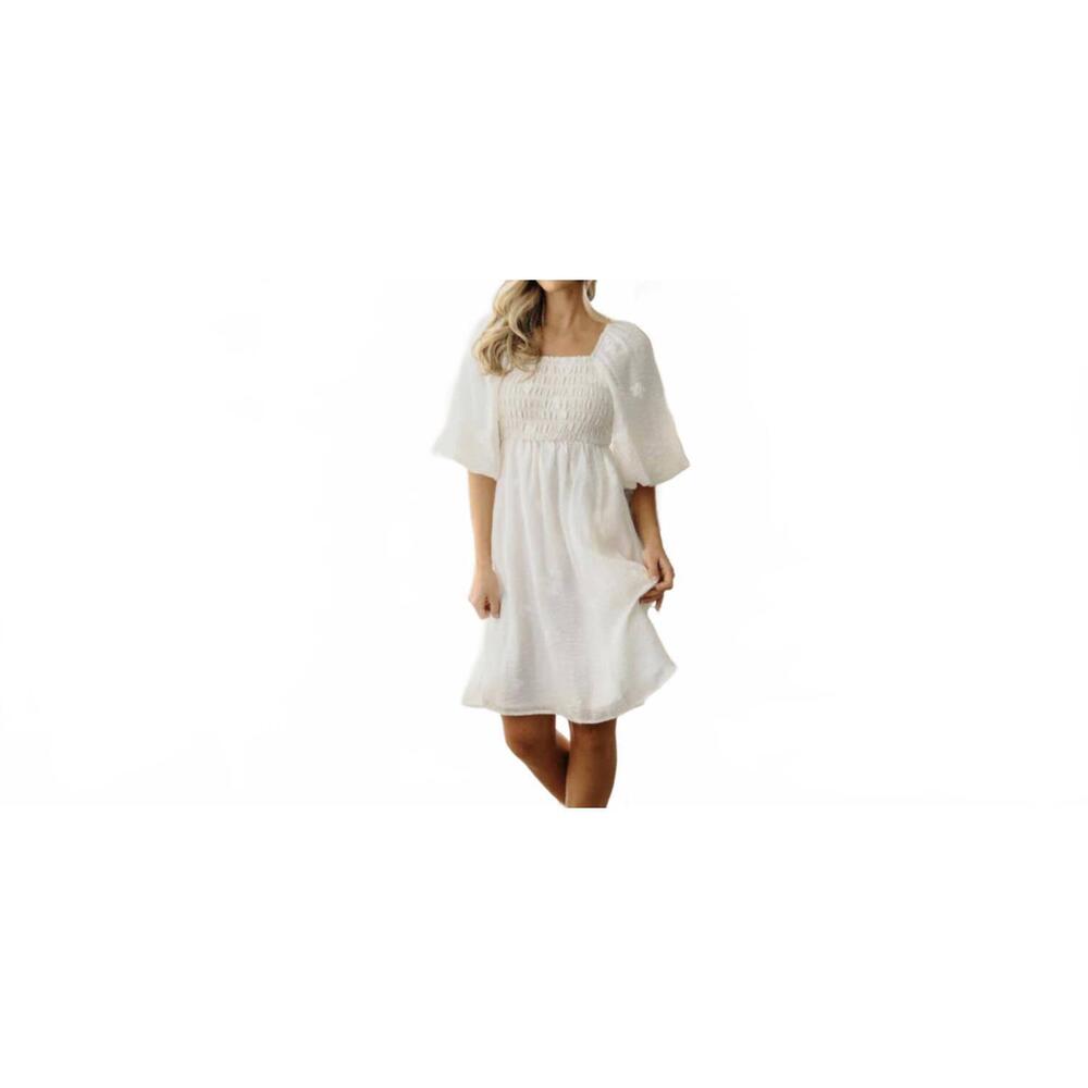 NEW MIKAROSE scotlynn dress in macadamia - Picture 5 of 5